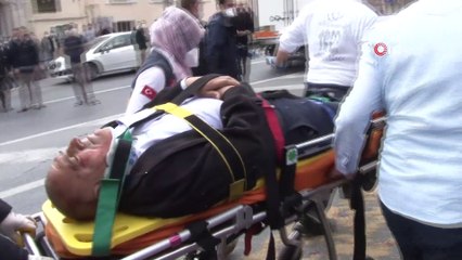 Beşiktaş'ta belediye otobüsü dehşet saçtı