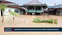 Intensitas Hujan Tinggi, Ratusan Rumah Warga Terendam Banjir