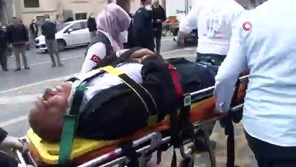 Beşiktaş'ta zincirleme trafik kazası; İETT otobüsü ağaca çarptı, 3 kişi yaralandı