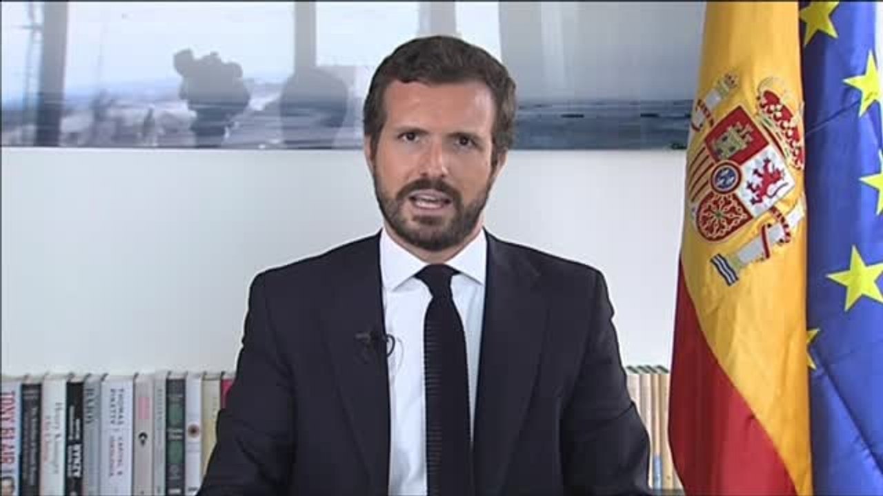 Casado reclama la creación de una comisión en el Congreso para debatir la reconstrucción