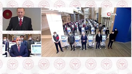 Cumhurbaşkanı Erdoğan: 'Başakşehir Şehir Hastanesi'nin yanına metro da gelecek. Ulaşımda herhangi bir sıkıntısı olmayacak'