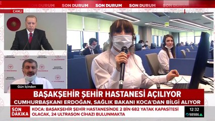 Cumhurbaşkanı Erdoğan'dan Başakşehir Şehir Hastanesi açılışında açıklamalar
