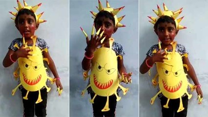 நான் எப்படில்லாம் வருவேன் தெரியுமா.. குட்டிப் பாப்பாவின் கொரோனா வார்னிங்! - வீடியோ