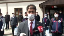 Erzurum’da maske dağıtımı başladı, 5 günde toplam 100 bin maske dağıtılacak