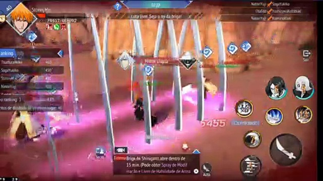 PvP (not really) | Brawl XSERVER | Bleach Mobile 3D