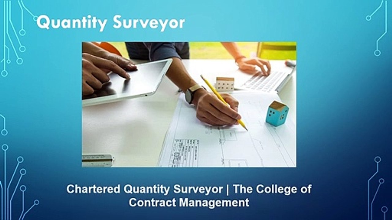 quantity surveyor