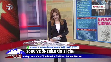 Kanal 7'de Sabah - 20 Nisan 2020