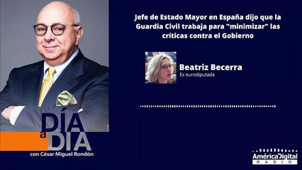 Jefe de la Guardia Civil en España dijo que trabajaban para "minimizar" las críticas contra el Gobierno de Sánchez
