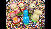 FINGER PUPPETS Rainbow Sprinkles Mini Boo SURPRISE Toy Opening In The Night Garden Video-