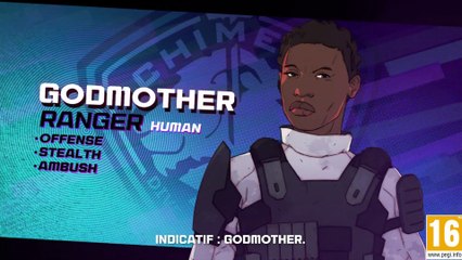 XCOM : Chimera Squad - Profil de l'agent Godmother
