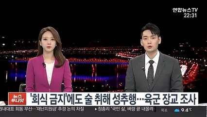'회식 금지'에도 술 취해 성추행…육군 장교 조사