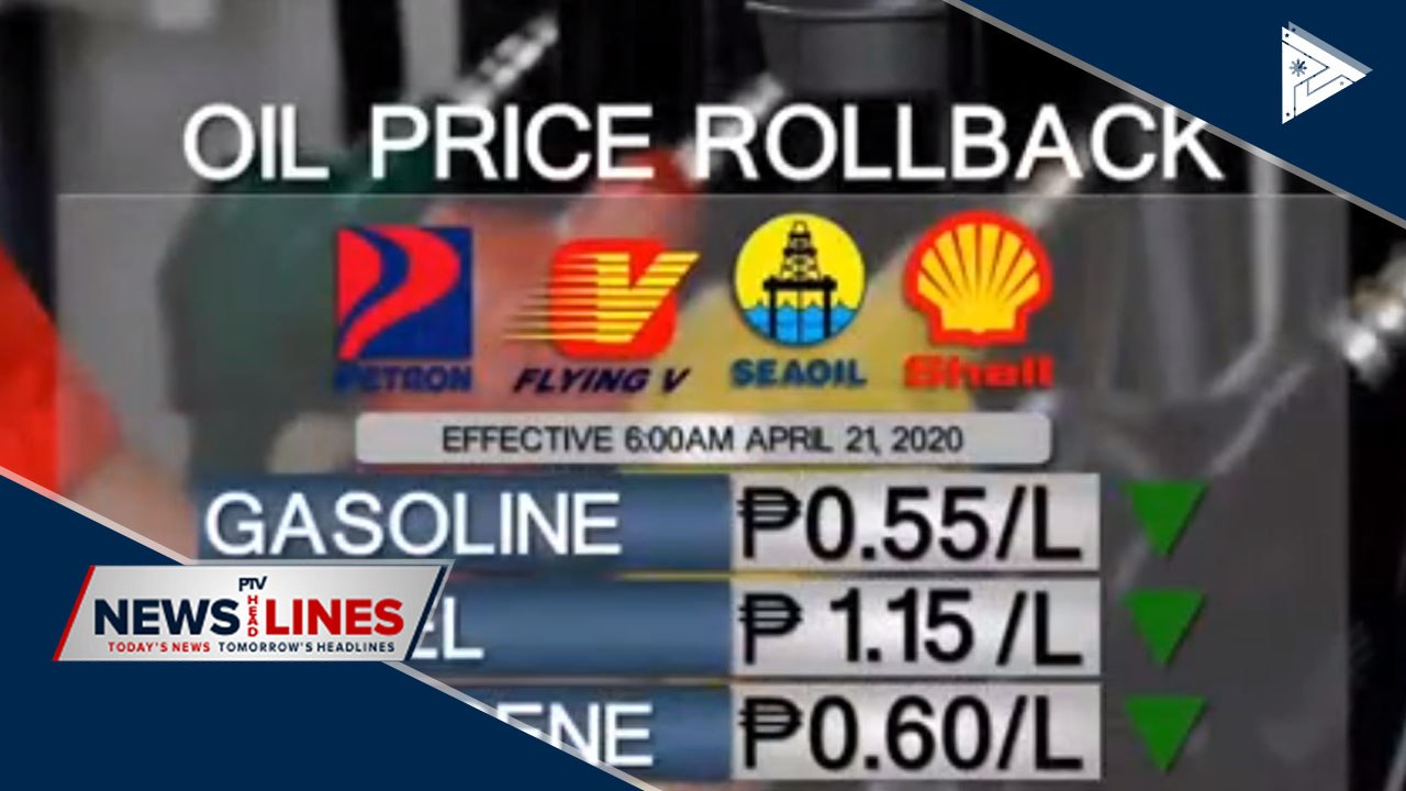 Oil price rollback anew