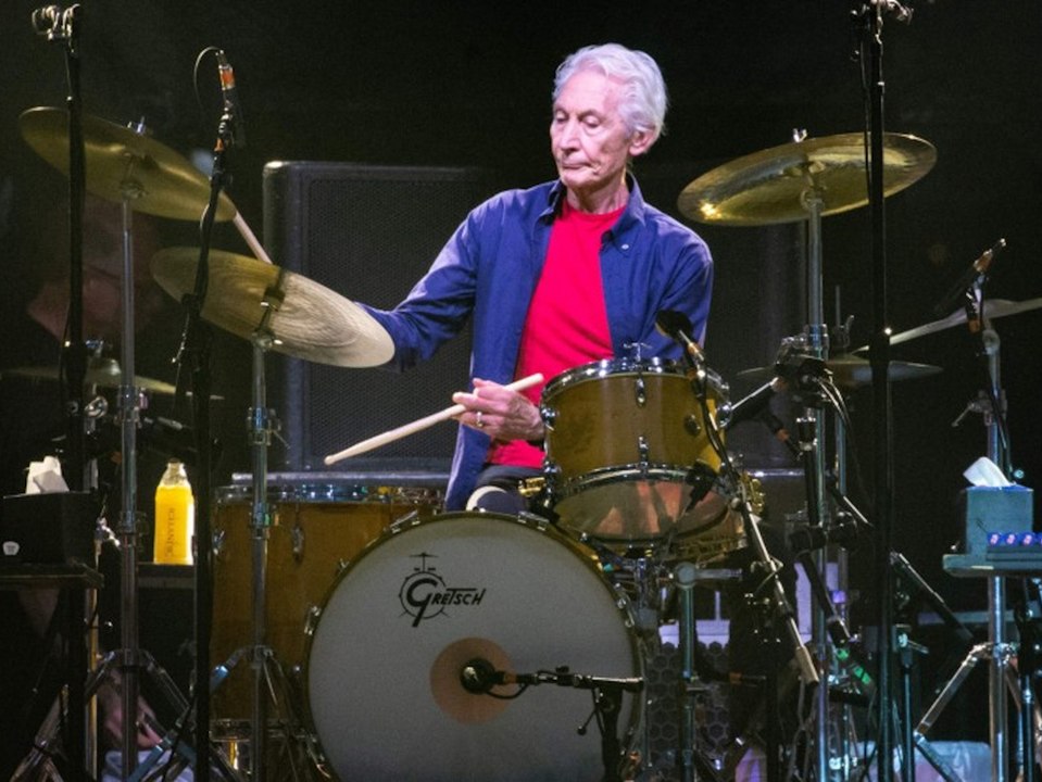 The Rolling Stones: Charlie Watts begeistert mit Lufttrommel-Auftritt
