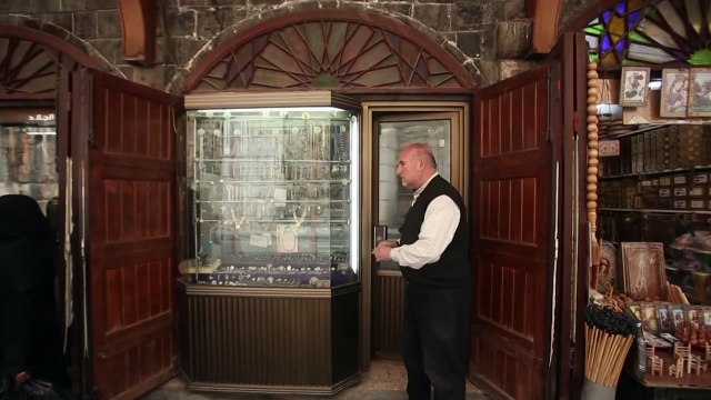 Muezzins voices echo in the Middle East as they call the faithful to pray