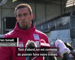 Coronavirus - Ismaël et LASK de retour à l'entraînement : ''Heureux de pouvoir faire notre travail"