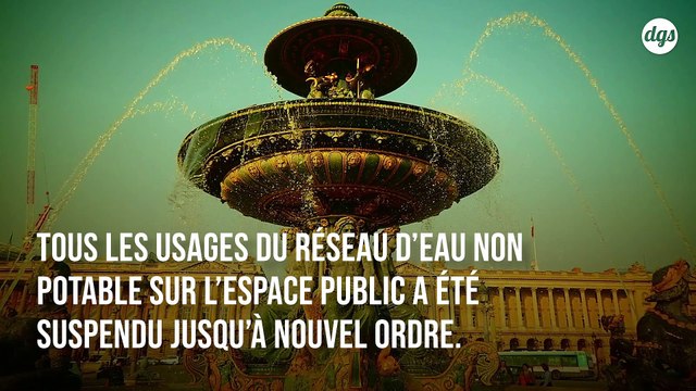 Des traces de Covid-19 retrouvées dans l'eau non potable de Paris, la ville assure qu'il n'y a aucun risque
