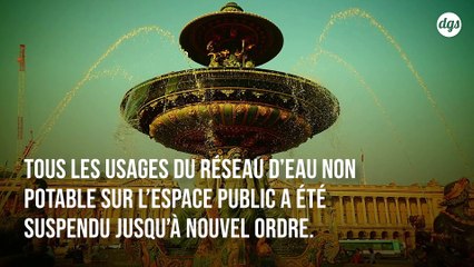 Des traces de Covid-19 retrouvées dans l'eau non potable de Paris, la ville assure qu'il n'y a aucun risque