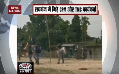 Raiganj CPM candidate Md Salim's car attacked