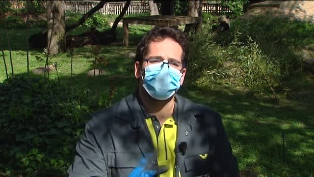 Los cuidadores del Zoo de Madrid, más pendientes que nunca de sus animales