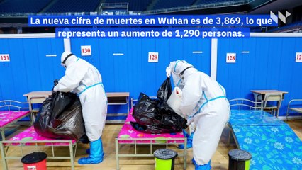 China incrementa un 50% la cifra de muertos en Wuhan por coronavirus
