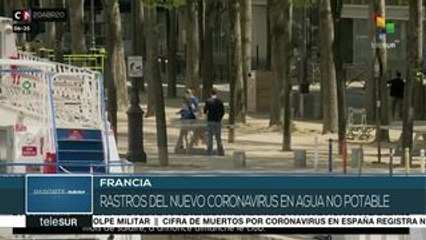 Francia: detectan rastros de Covid-19 en el agua