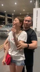 梁師傅在美里機場為粉絲跌打治療 Master Chris consult tit tar for fans at Miri airport