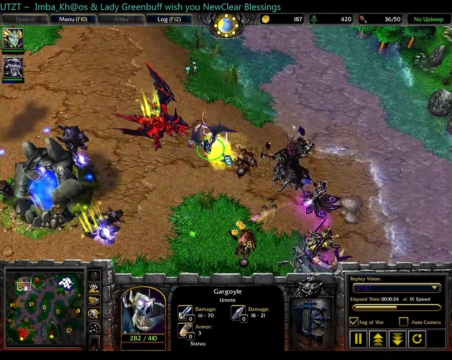 UTZT vs S1nz SV 2007 with Commentary