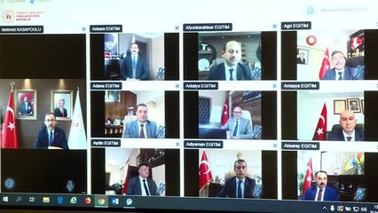 Bakan Kasapoğlu, il müdürleri ile toplantı yaptı