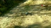 JASAT timi nişanlı hırsızları drone ile yakaladı