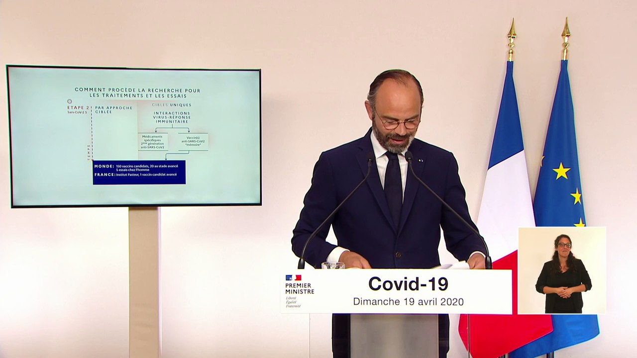 Conférence de presse Covid-19  | Dimanche 19 avril 2020