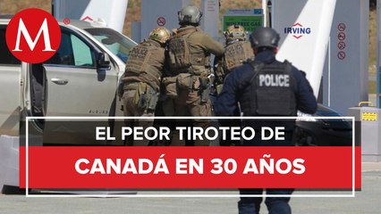 Reportan tiroteo en Nueva Escocia, Canadá