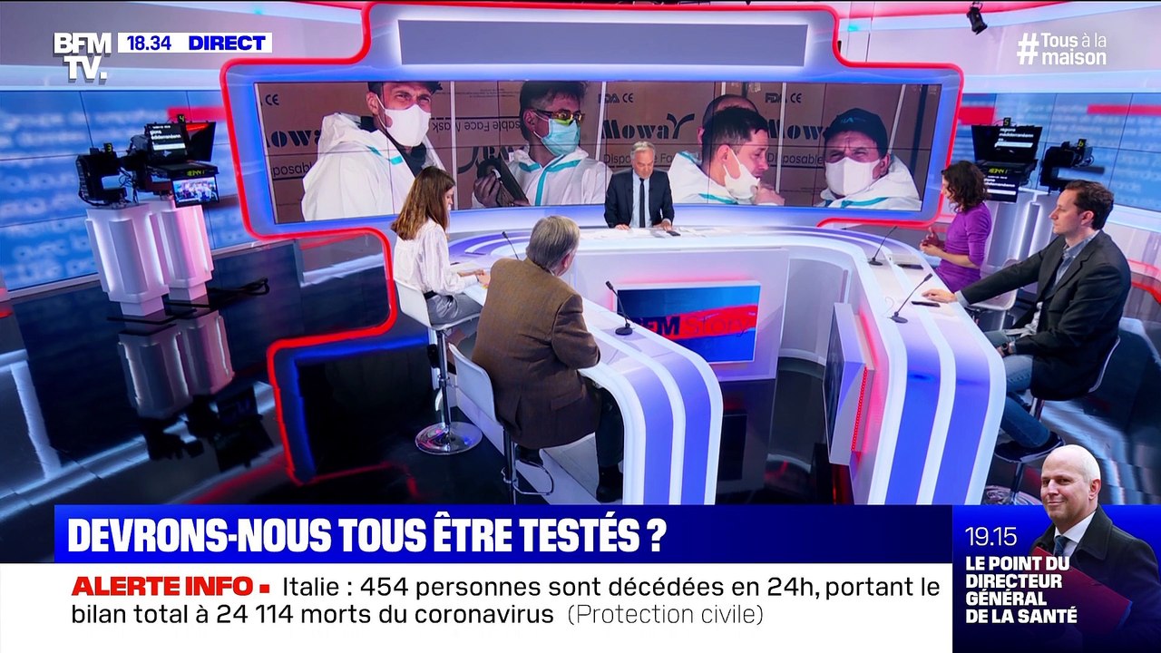 Story 5: Devrons-nous tous être testés ? - 20/04