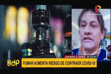 Download Video: Fumar y usar cigarrillos electrónicos aumenta riesgo de contraer coronavirus