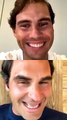 ATP - The first but legendary Instagram Live between Roger Federer and Rafael Nadal
