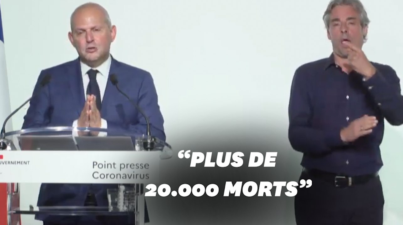 Jérôme Salomon, point de situation coronavirus du lundi 20 avril