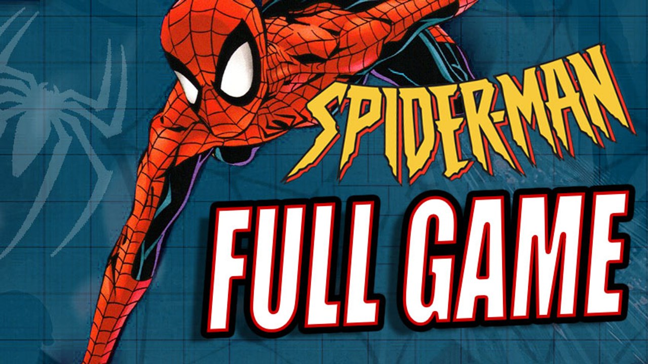 Spider-Man FULL GAME Longplay Walkthrough (PS1) 1080p