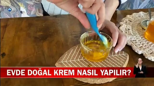 Evde doğal krem nasıl yapılır?