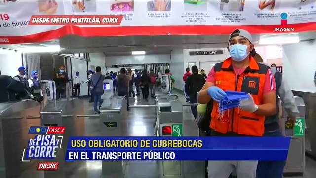 ¿Se está respetando el uso de cubrebocas en el metro de la CDMX?