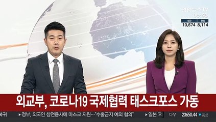 외교부, 코로나19 국제협력 태스크포스 가동