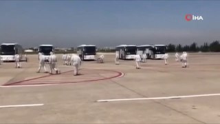 Suudi Arabistan'dan 167 vatandaş Adana Havalimanına iniş yaptı