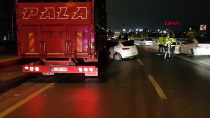 İZMİT-Makas atmaya kalkınca kamyonun altına girdi 1 yaralı