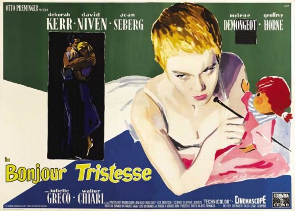 Bonjour Tristesse movie (1958) - Deborah Kerr, David Niven, Jean Seberg
