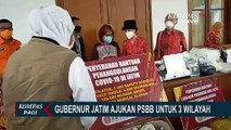 Gubernur Khofifah Ajukan PSBB untuk Surabaya, Sidoarjo & Gresik