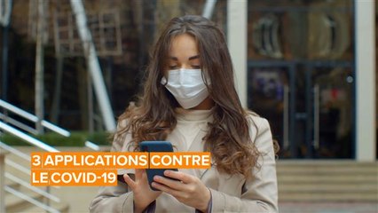 Trois applications utilisées pour arrêter le COVID-19 dans sa course