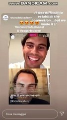 Nadal, Federer e Murray (credit: @Instagram @RafaelNadal)