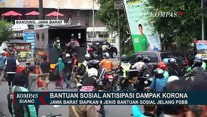 Pemprob Jabar Berikan 9 Jenis Bansos saat PSBB, Apa Saja?