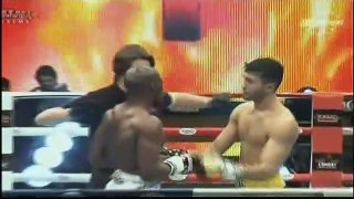 Djimé COULIBALY vs Armen PETROSYAN  (Yokkao Extrème 21 janvier 2012  Italie)