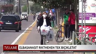 ELBASANASIT RIKTHEHEN TEK BICIKLETAT