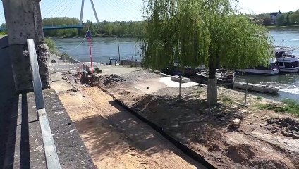 Deichumbau in Neuwied