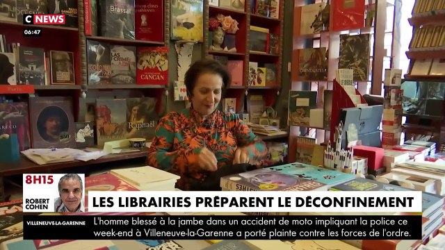 Coronavirus - A Paris, une librairie ouvre quelques heures par jour et propose un service de commandes pour ses clients - VIDEO